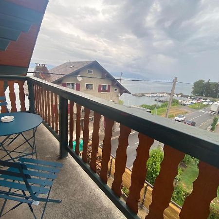 Bord De Lac,2 Chambres Superbe Vue Lac 5Mn Evian Лугрин Экстерьер фото