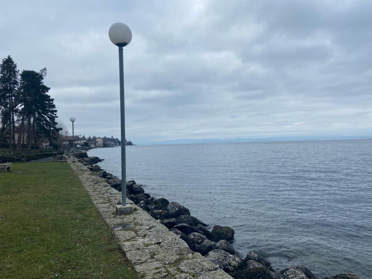 Bord De Lac,2 Chambres Superbe Vue Lac 5Mn Evian Лугрин Экстерьер фото